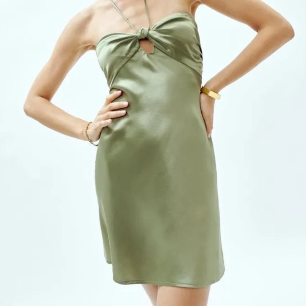Reformation Sorrentine Silk Dress